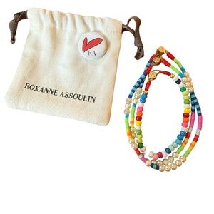 Roxanne Assoulin Multicolor Beaded Kids Bracelet Set